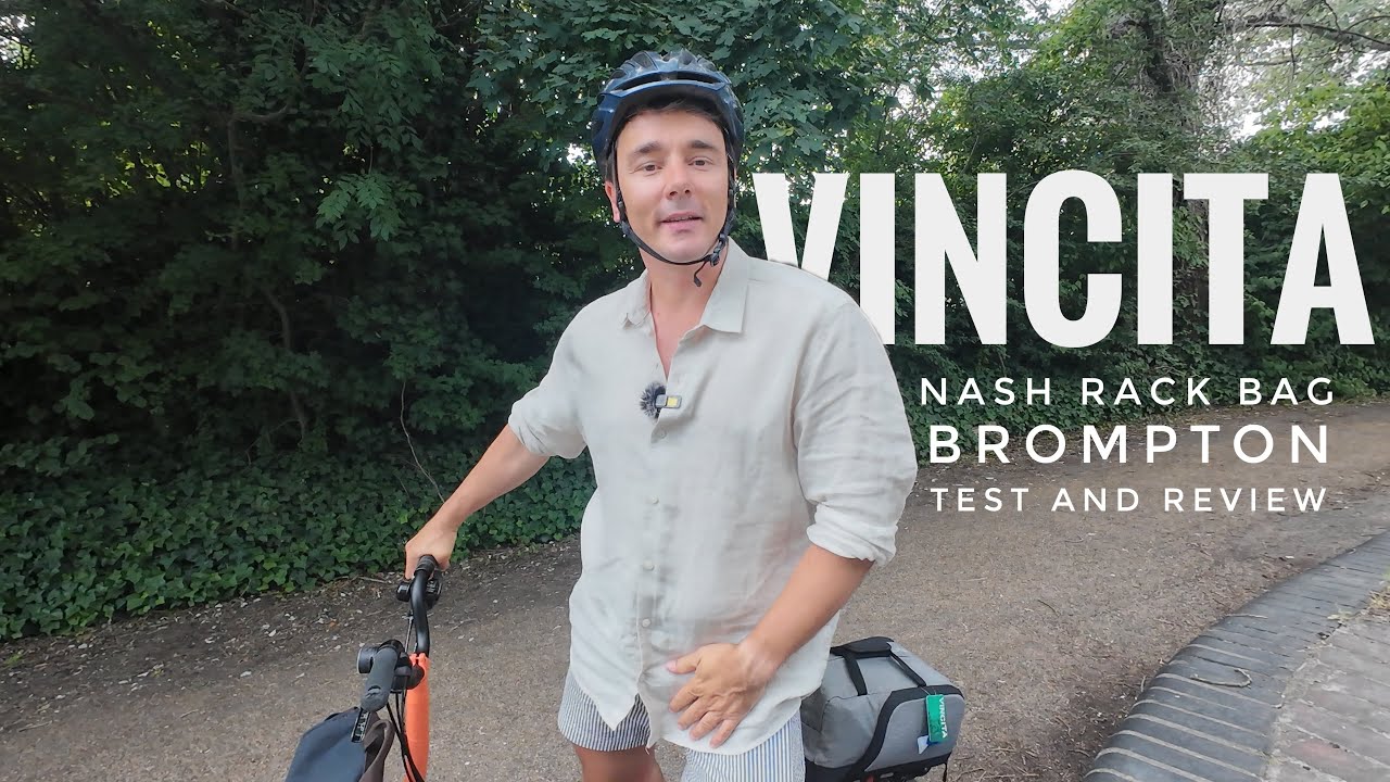 Can the Vincita Nash Bag transform Brompton bikepacking?