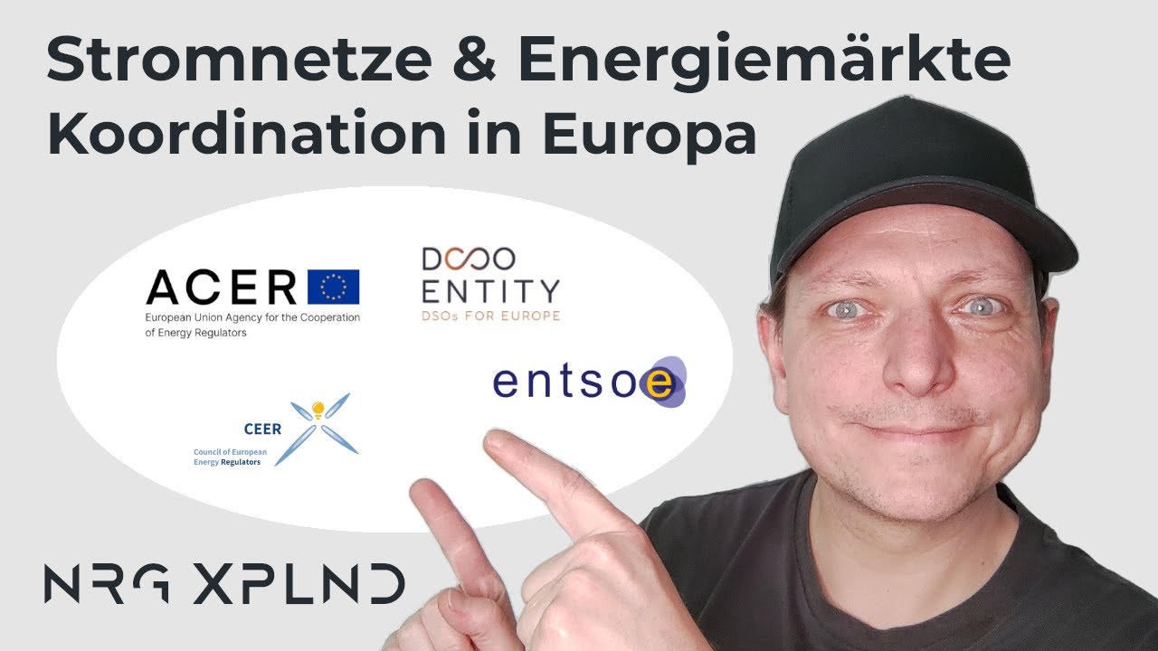 Wer koordiniert das gr&ouml;&szlig;te Stromverbundnetz der Erde? (ACER, ENTSO-E, CEER, EU DSO entity)