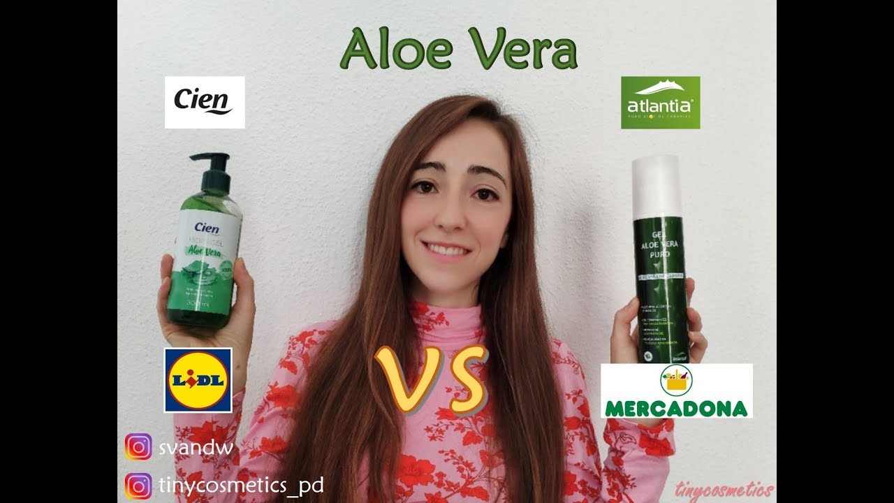 Gel Aloe Vera Mercadona vs Hidrogel Aloe Vera Lidl  -{tinycosmetics}-