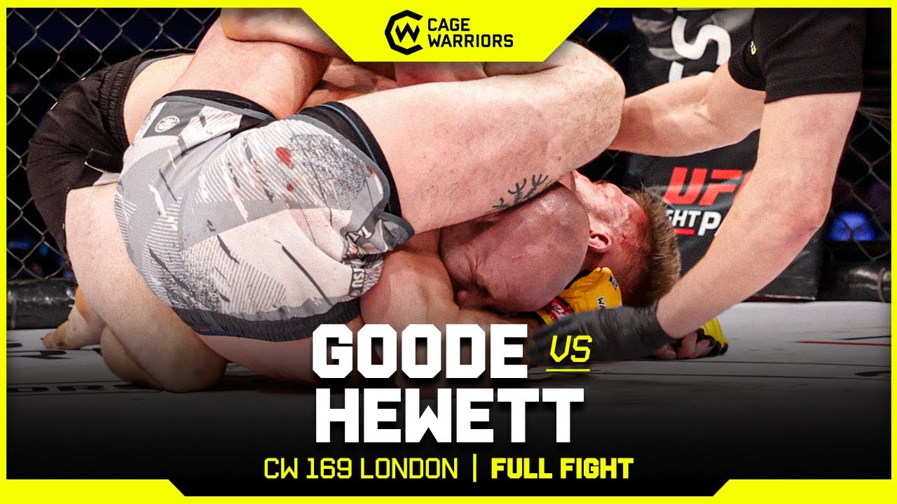 First BUGGY CHOKE in CW History! | Mitchell Goode vs. Angus Hewett | FULL FIGHT | CW 169 London