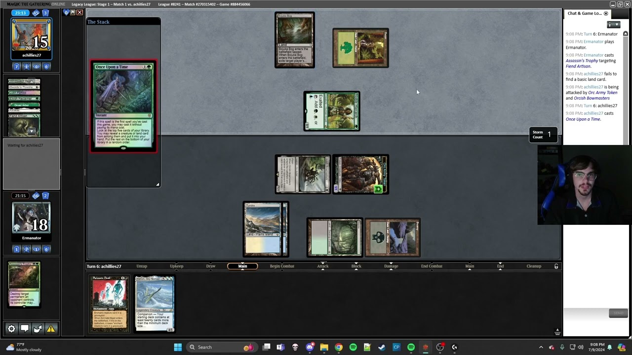 MTG Legacy Brew: Entomb Control
