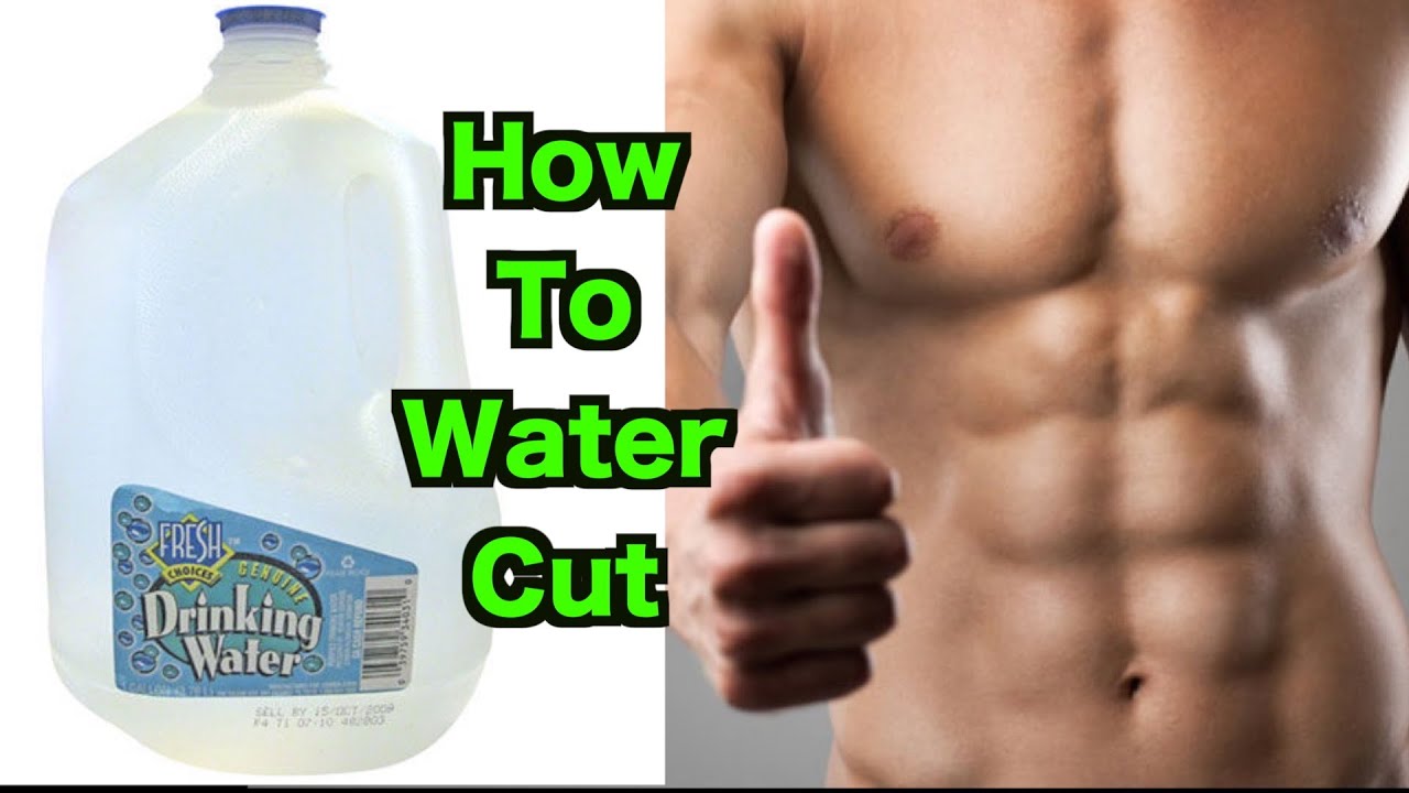 How To Water Cut | Lose 10+ lbs in ONE Day