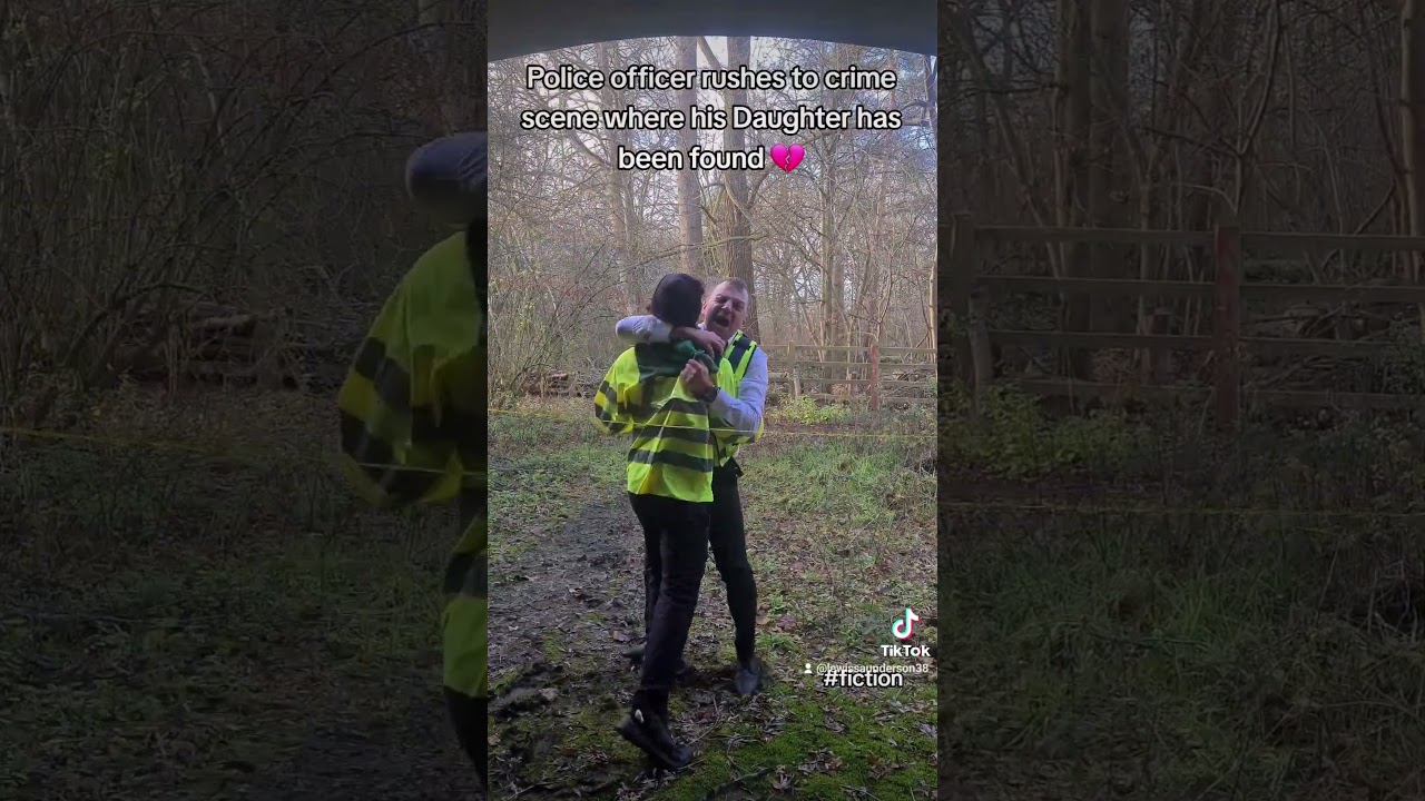 Police officer rushes to crime scene to find Daughter dead 💔 #fypシ #grief #fy #love #crime #sad #rip