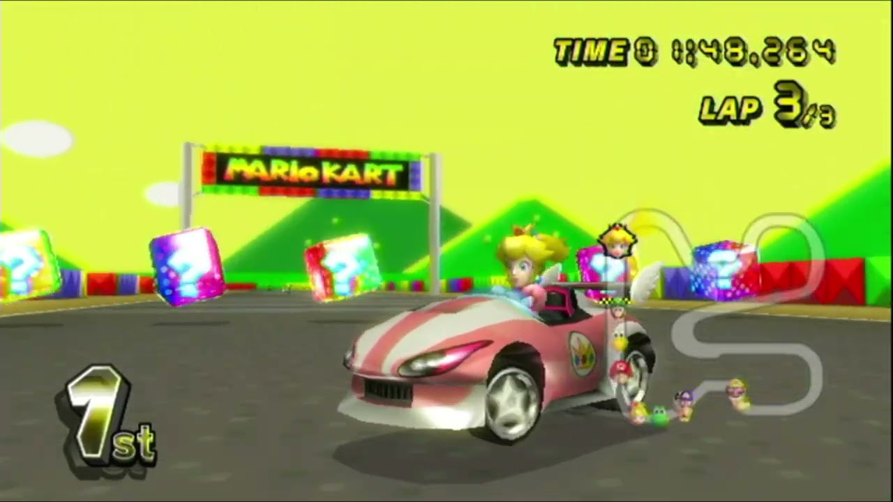 Mario Kart Wii - Peach, Wild Wing