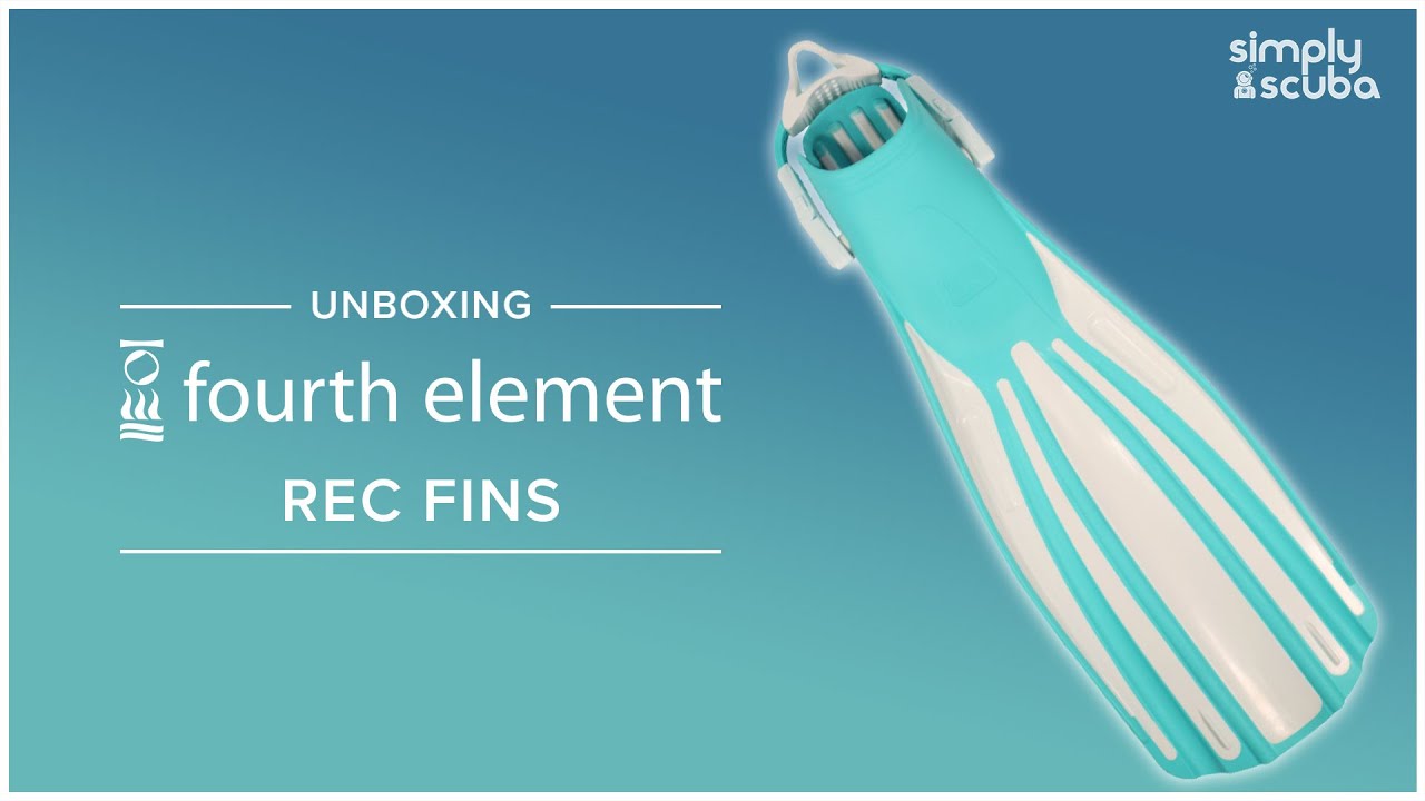 Fourth Element Rec Fins | Unboxing | @simplyscuba
