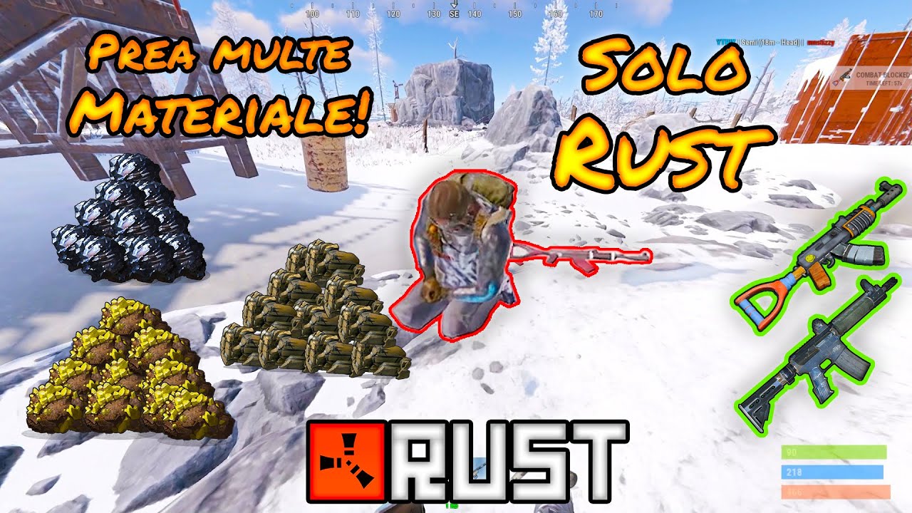 Rust Solo - I-am furat resursele | Rust Romania