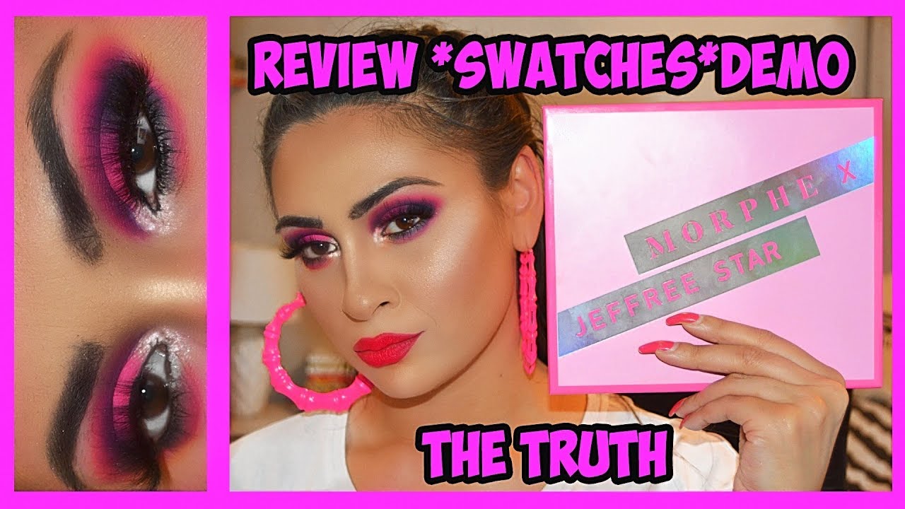 Jeffree Star X Morphe Collection - First Impressions, Swatches and Demo