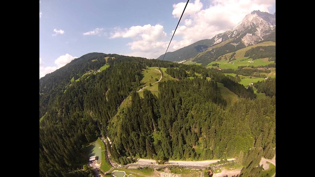 Flug am Flying Fox XXL