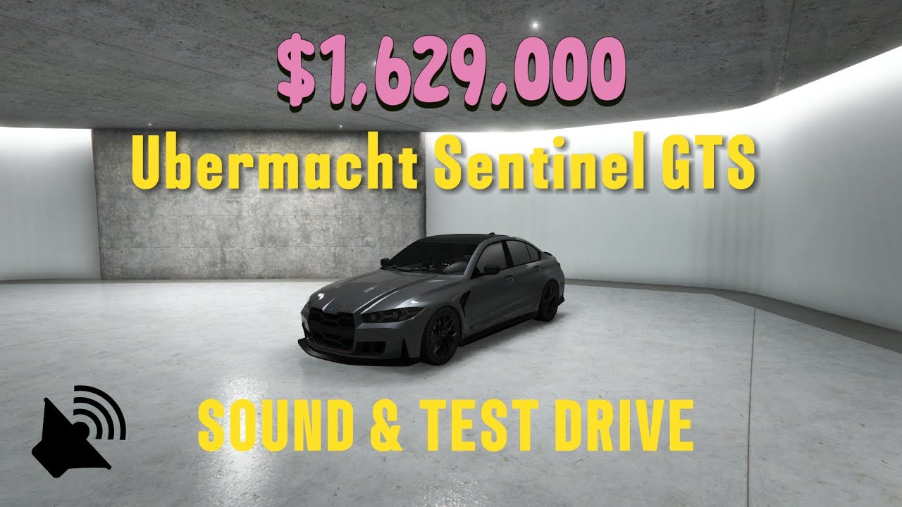 GTA V Ubermacht Sentinel GTS CAR SOUND & TEST DRIVE
