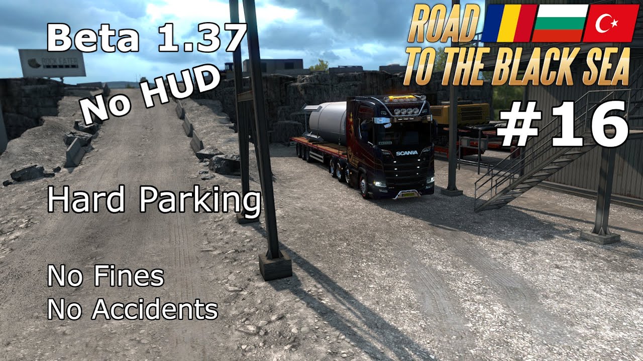 ETS2: Cluj-Napoca - Targu Mures (Road to the Black Sea) No HUD | 1.37