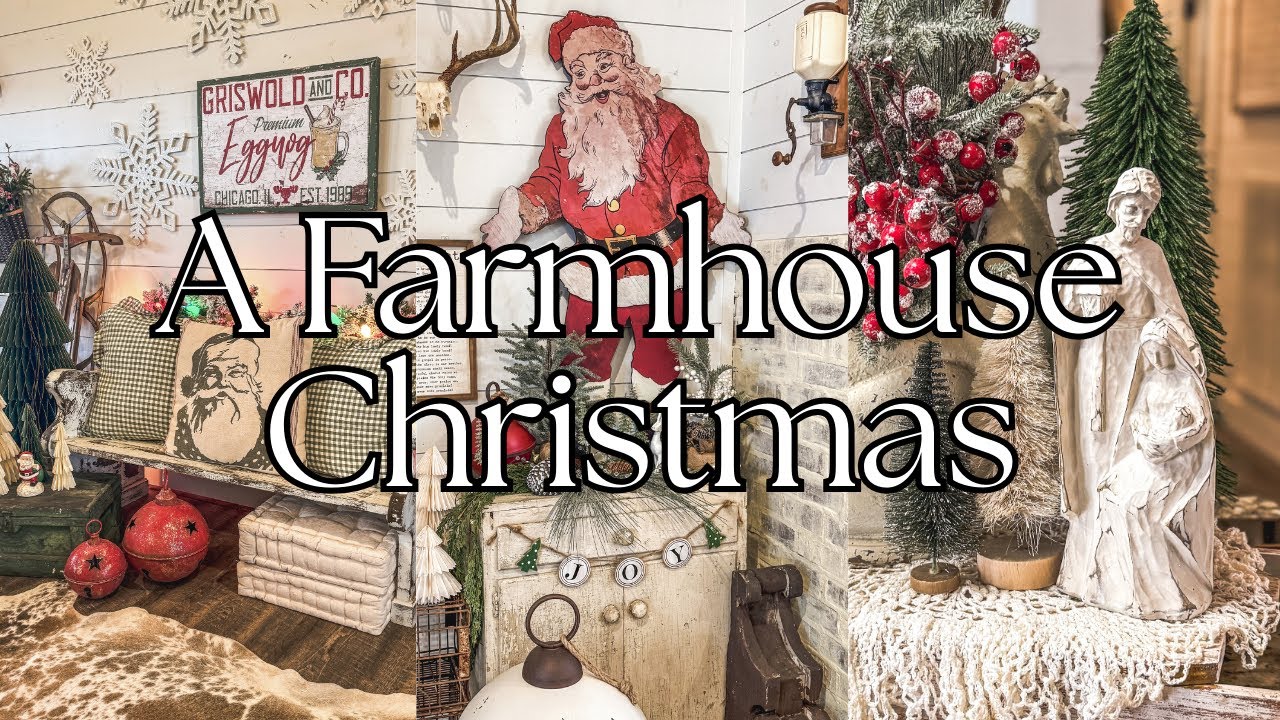A Farmhouse Christmas + Hannah’s Farmhouse Home Tour 