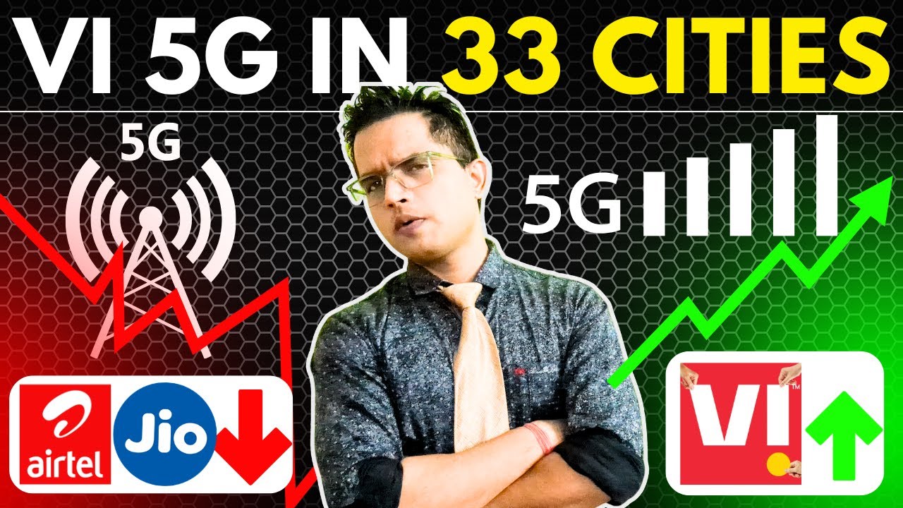 Vi 5G Live in 33 Cities in India ✅🗼Vi Fastest 5G Network in India🗼Vi 5G Speed in India #technoneil
