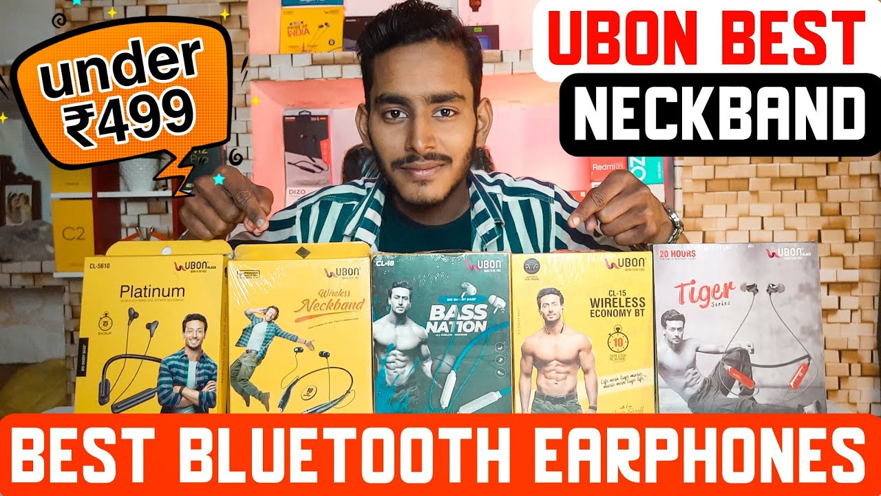 best bluetooth earphones under 500 || Ubon best earphones under 500 || ubon bluetooth headphone ||