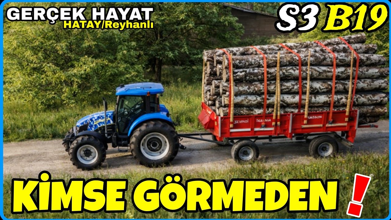 TAHİR'E UYDUK BİR HALT YEDİK 😨 HASAT SEZONU BAŞLADI🔸️ VERİM BERBAT ÖTESİ🔸️FS25 GERÇEK HAYAT