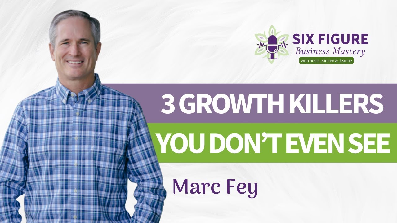 The 3 Marketing Blind Spots Holding Most Six-Figure Businesses Back // Marc Fey