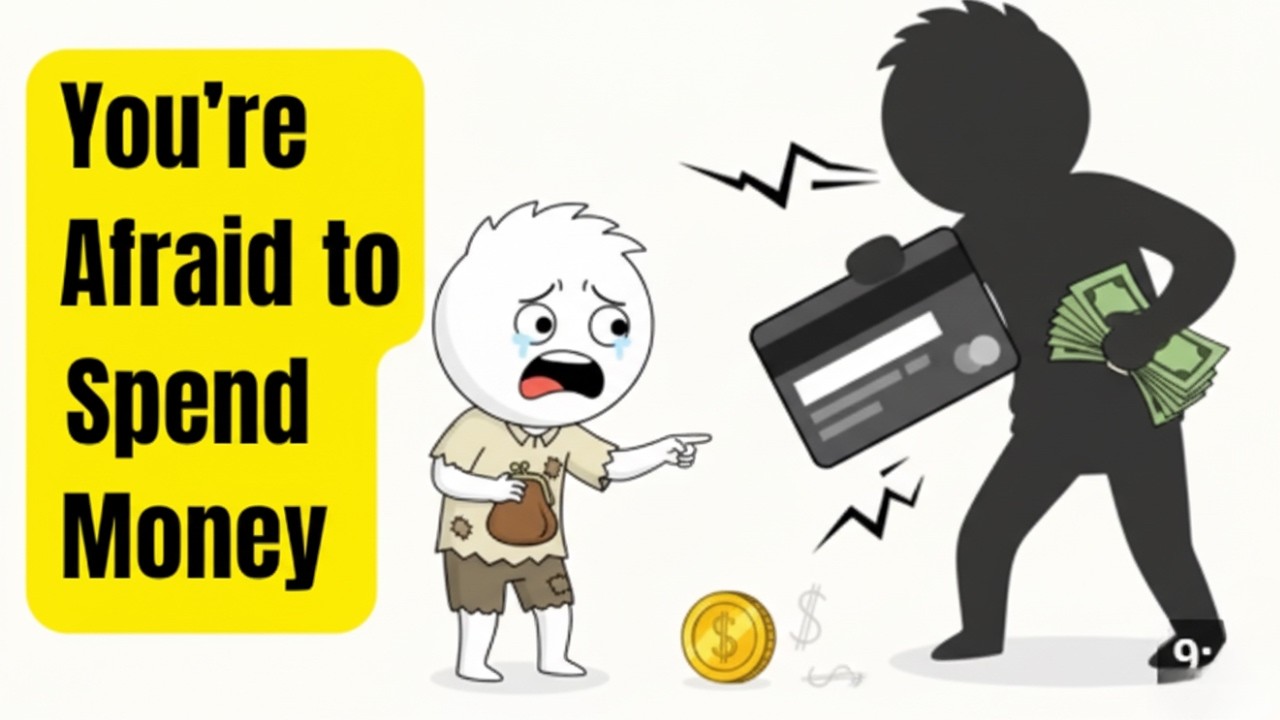 the psychology of people who are too afraid of spending money