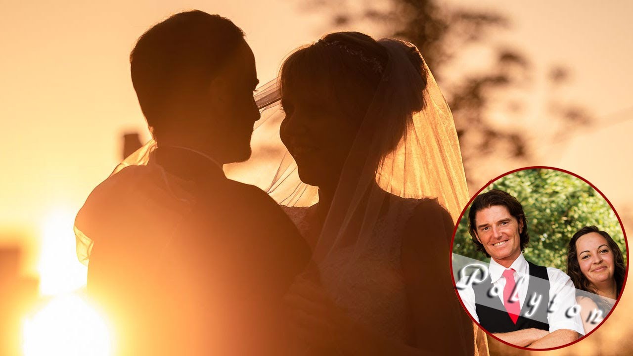 Hochzeitspaar ger&uuml;hrt von Amazing Grace - interpretiert von Polyton