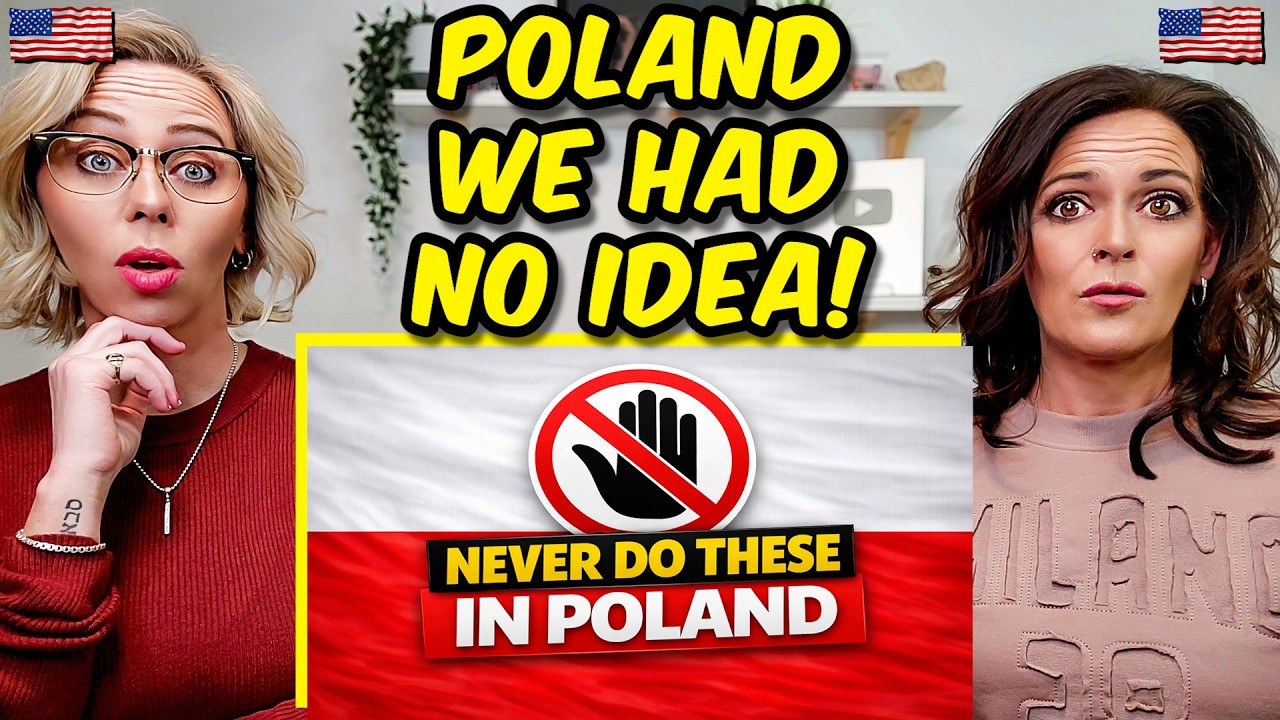 American Couple Reacts: Things You Should NEVER Do in Poland | FIRST TIME REACTION