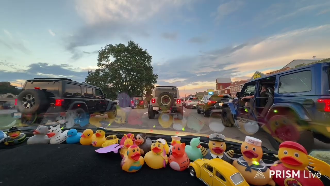 Smoky Mountain Jeep Invasion night cruise with Original songs