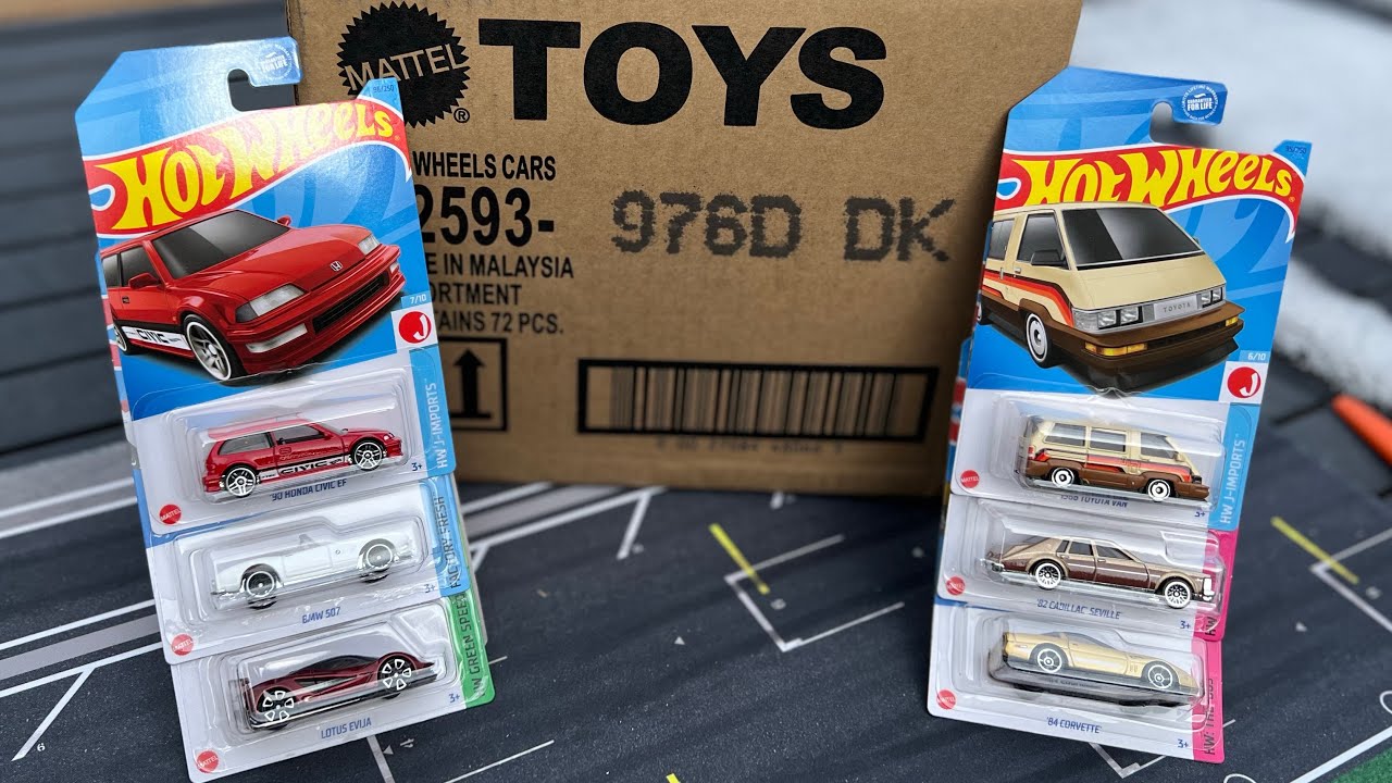 Lamley Unboxing: Hot Wheels 2023 D Case