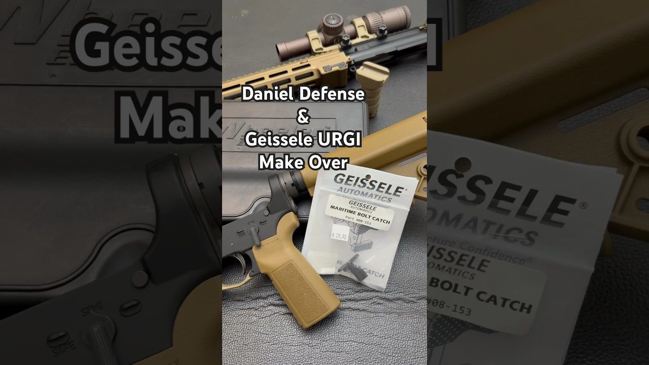 Daniel Defense Geissele URGI Make Over &hellip; #dd #vortexoptic #geissele #surefire