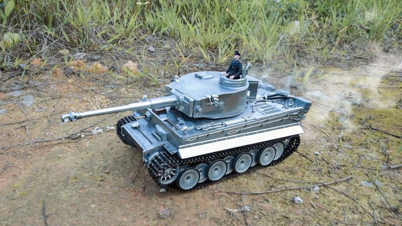 MATO 1/16 Full Metal Tiger RC Tank - Heavy Metal Monster with Smoke & Sound