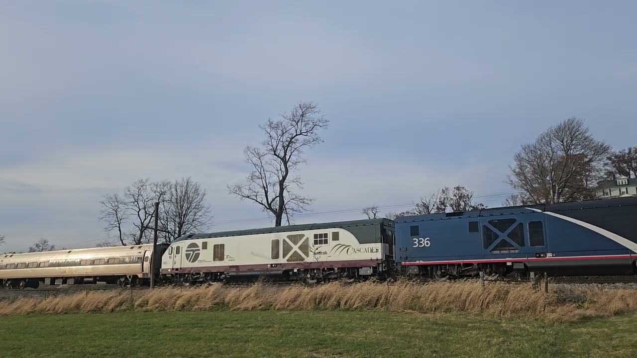 Amtrak PO50 in Swoope VA 