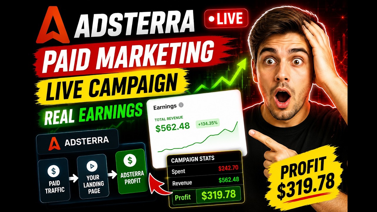 Adsterra Arbitrage Live Case Study | Profit নাকি Loss?