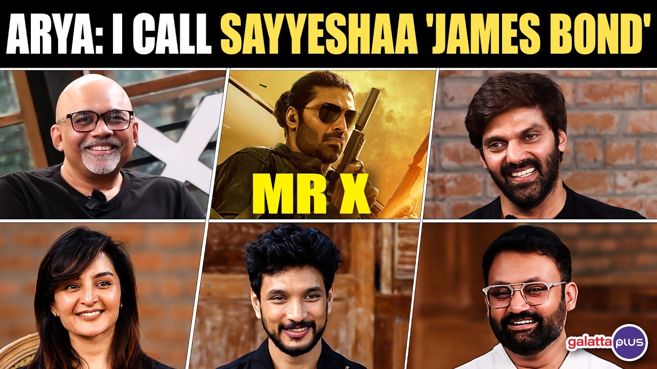 Mr. X Team Interview with Baradwaj Rangan | Arya , Gautham Karthik , Manju Warrier , Manu Anand