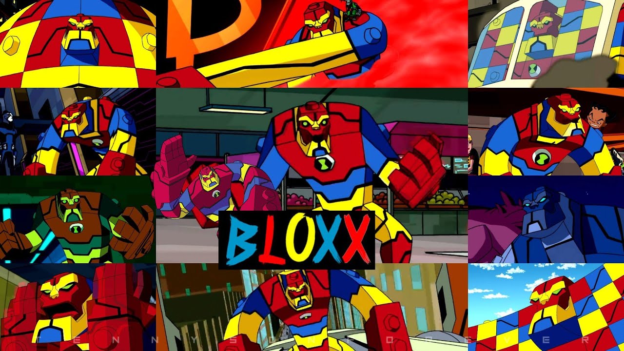 All bloxx transformations in all Ben 10 series