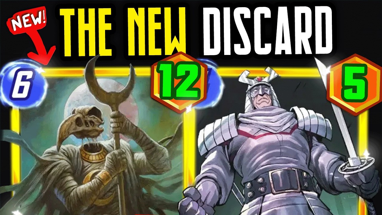 This NEW Discard Deck is SO FUN! Khonshu is DEVIOUS! - Marvel Snap