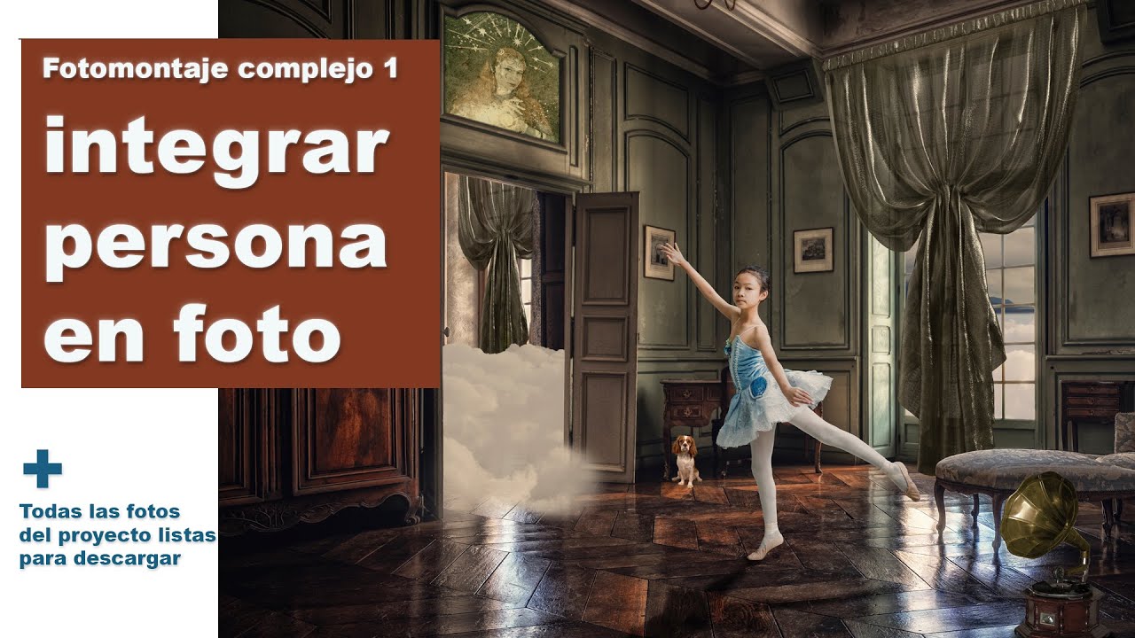 Fotomontaje completo: integrar persona en foto