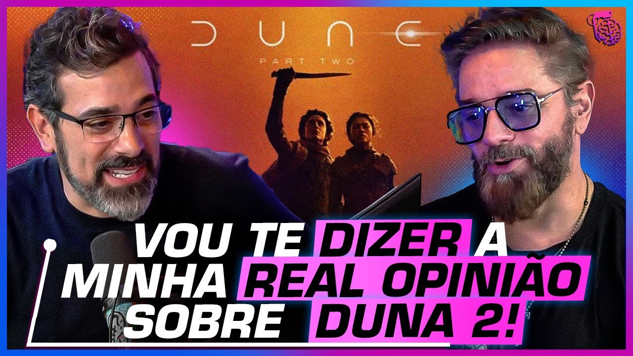 MAIS de 20 MINUTOS do ÉRICO BORGO EMOCIONADO falando de DUNA 2