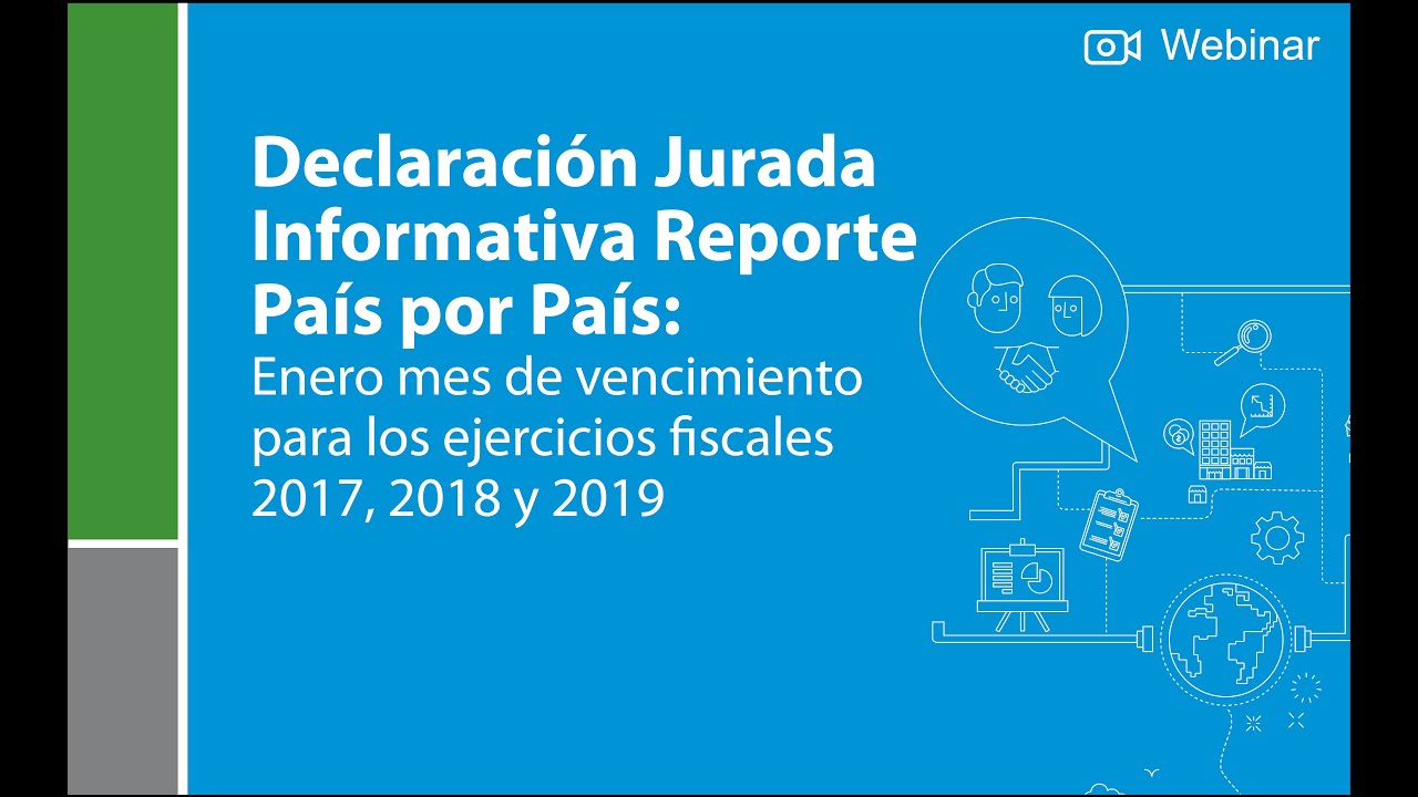 Declaración Jurada Informativa Reporte País por País