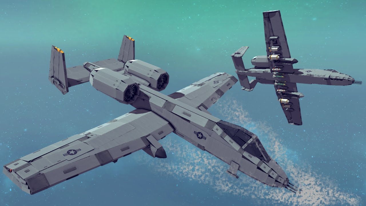 Satisfying Destruction Madness! #21 Feat. A-10 Thunderbolt II Attack Runs | Besiege