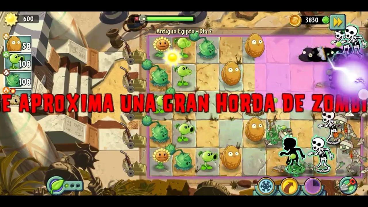 Buenas mi gente, otro videito - PVZ 2 Día 1 a 3