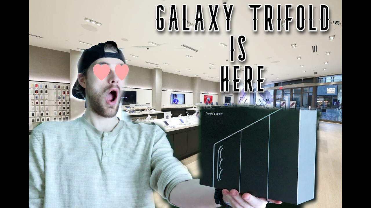 This Phone is a Tablet || Samsung Galaxy Trifold Unboxing ||