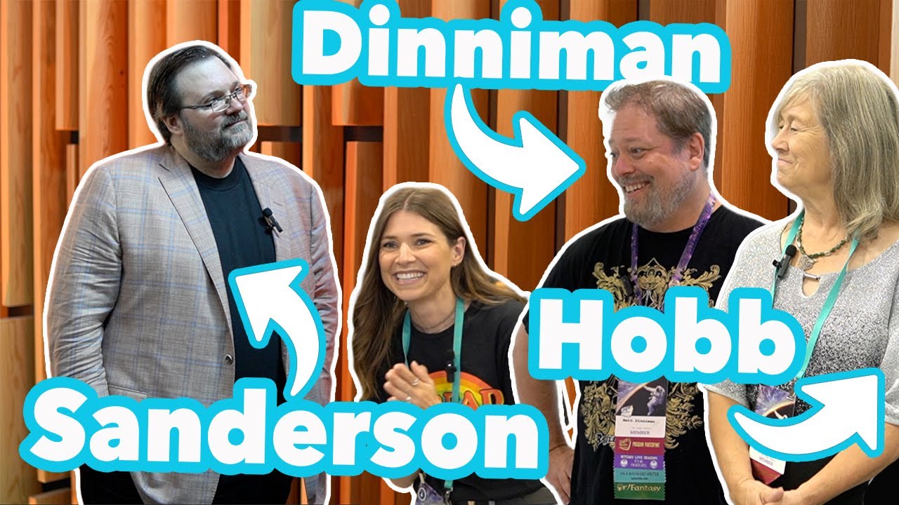 Famous authors answer quickfire questions at Worldcon 2025
