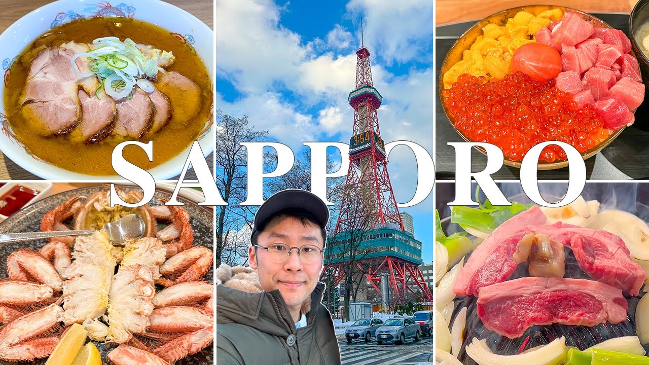 Sapporo Food Tour | Brewery, Miso Ramen, Sushi, Soup Curry, Lamb, Snow Festival, New Chitose Airport