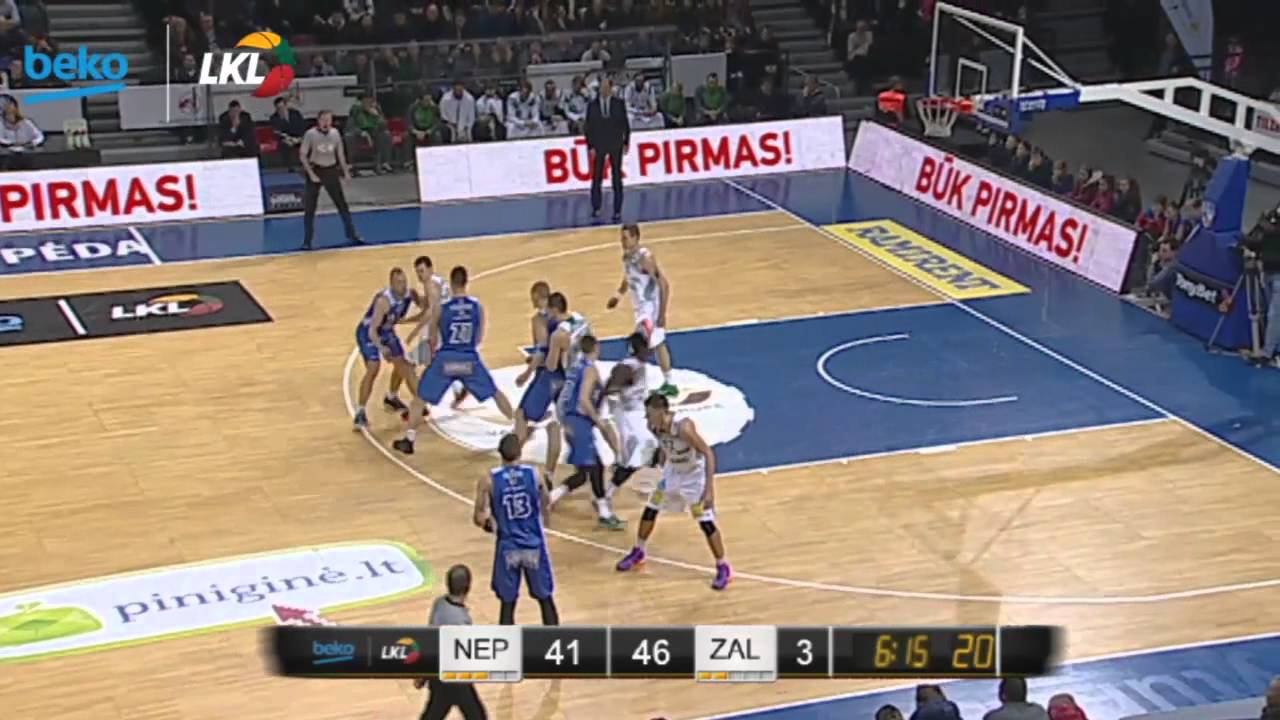 BEKO-LKL rungtynės: Klaipėdos „Neptūnas“ - Kauno „Žalgiris“ [2015-02-15]