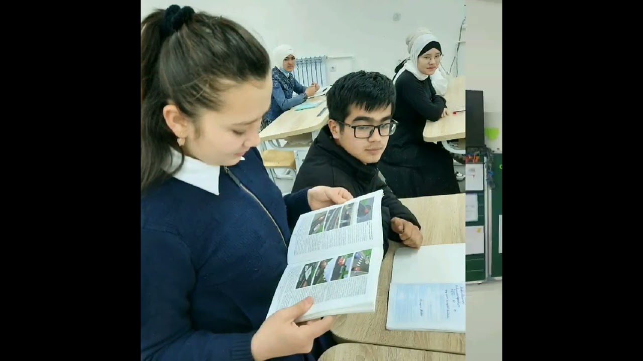 Farg'ona tumani 62-maktabda o'tilgan Sinf soatidan lavhalar