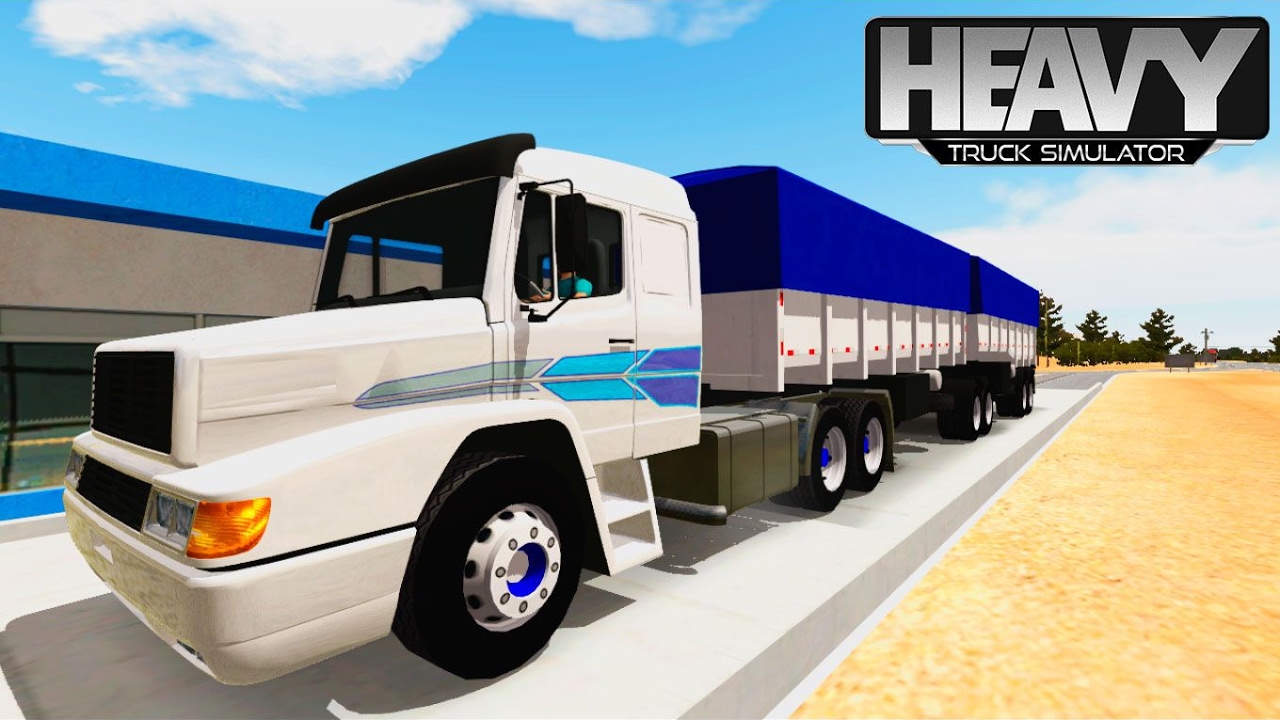 Heavy Truck Simulator - Mercedes Benz 1935 - Transportando Combusti­vel