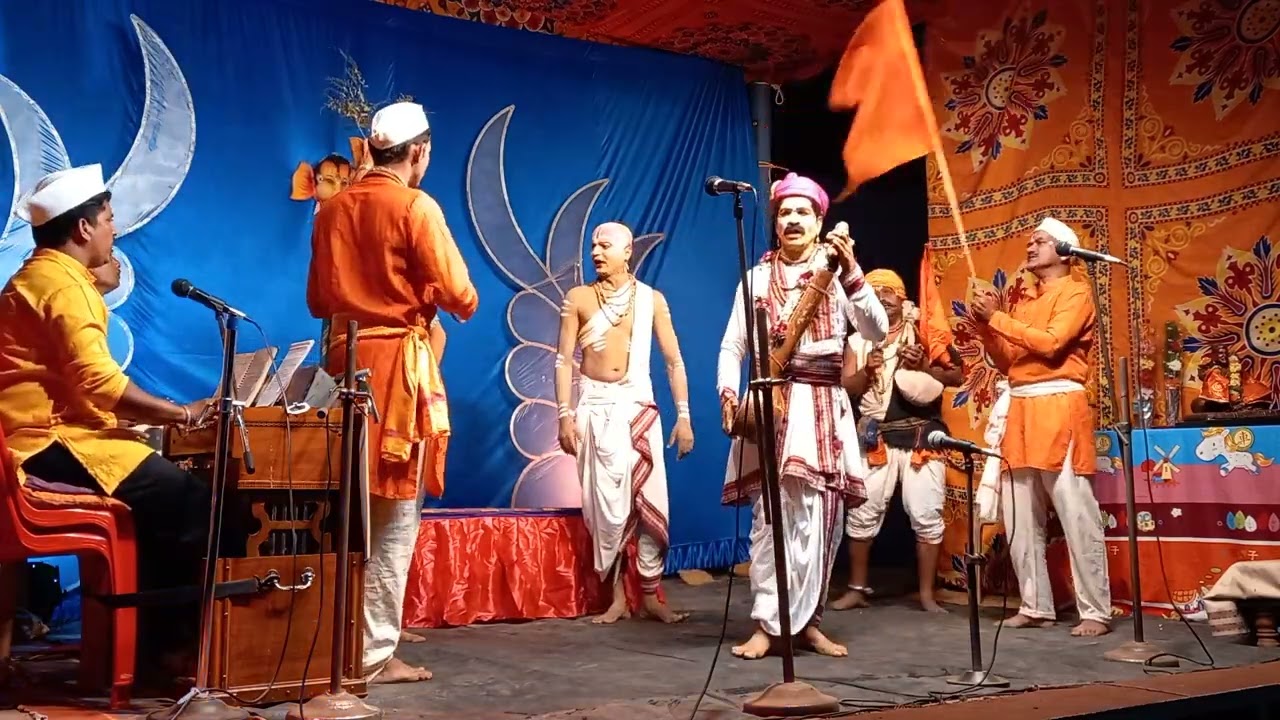 कूर्मदासाची वारी -*नामदेव महाराज-सुरेश गोवेकर,बडवे-दिनेश मराळ(अमृतनाथ दशावतार नाट्य मंडळ, म्हापण)