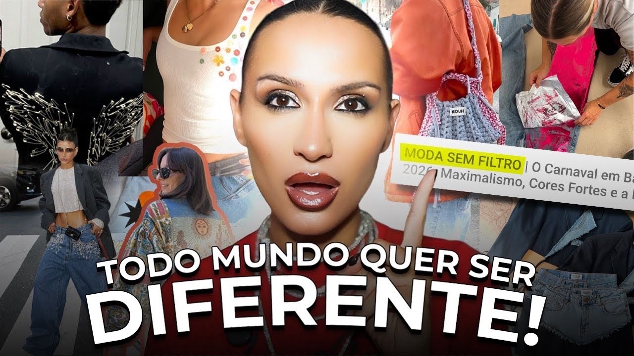 POR QUE TODO MUNDO ESTÁ SE VESTINDO IGUAL? O ALGORITMO CRIOU UMA ESTÉTICA GLOBAL NA INTERNET.