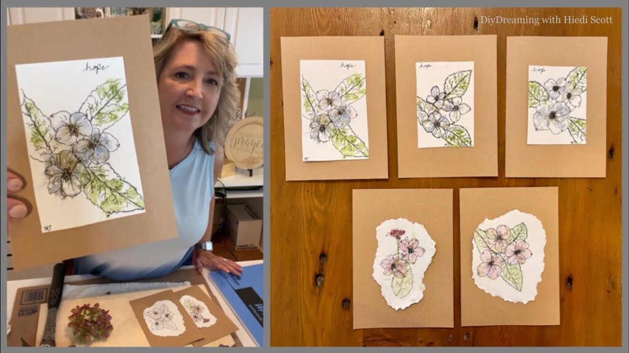 Christ & Crafting with Hiedi Scott - Hydrangeas and Biblical Hopewell