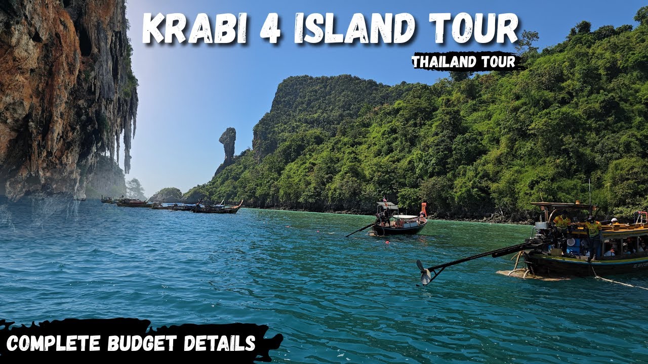 Krabi 4 island tour | Best things to do in Krabi – Thailand | Krabi Tour | Thailand travel guide