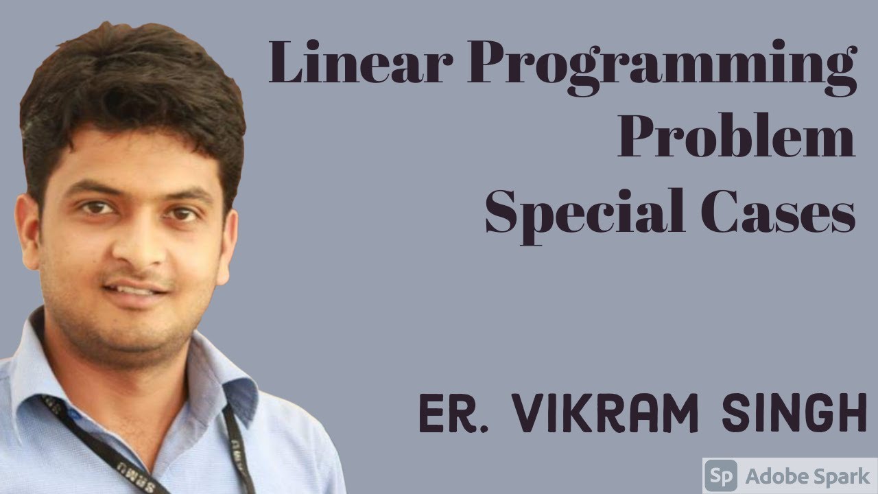 Linear Programming Problem special cases