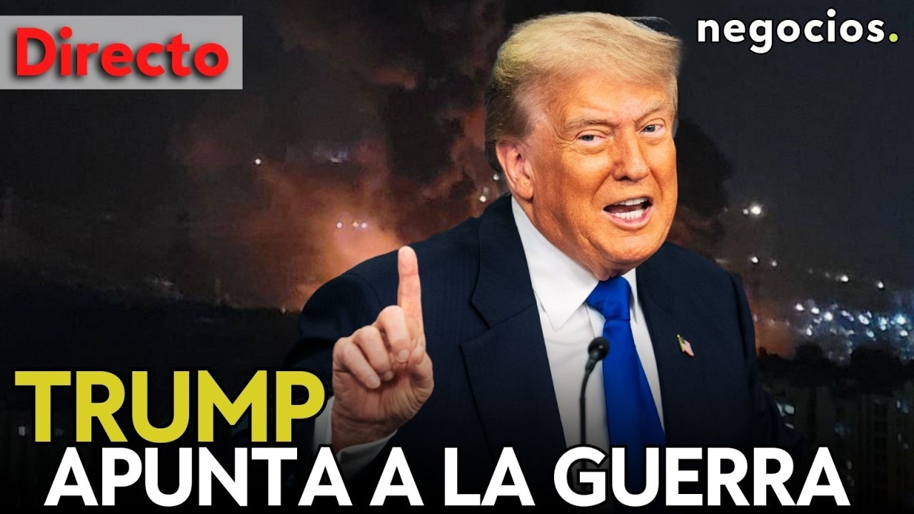 DIRECTO | TRUMP APUNTA A LA GUERRA CON IRÁN: OLA DE EVACUACIÓN MUNDIAL ANTE LA ESCALADA DE TENSIÓN