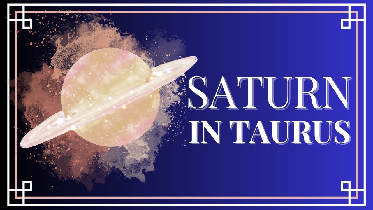 Mastering Saturn in Taurus or 2nd House: Your Key to Success