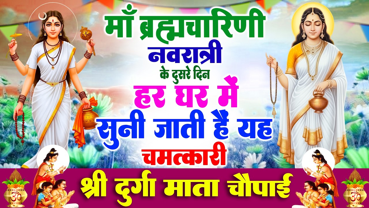 माँ ब्रह्मचारिणी नवरात्री के दूसरे दिन हर घर में सुनी जाती हैं यह दुर्गा माता चौपाई | Durga Chaupai